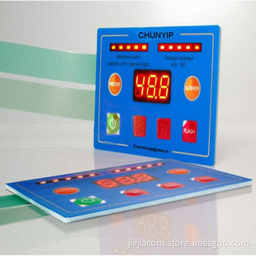 LED Membrane Switch Keypads, 0.1-0.4mm Switch Stroke